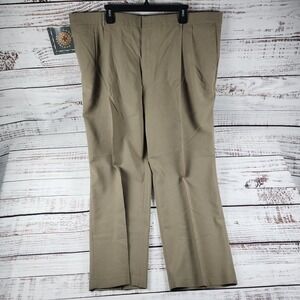 Vintage 1994 Levi's Travelers Miracle Wool Blend Pants Pleat 44x30 Deadstock NWT